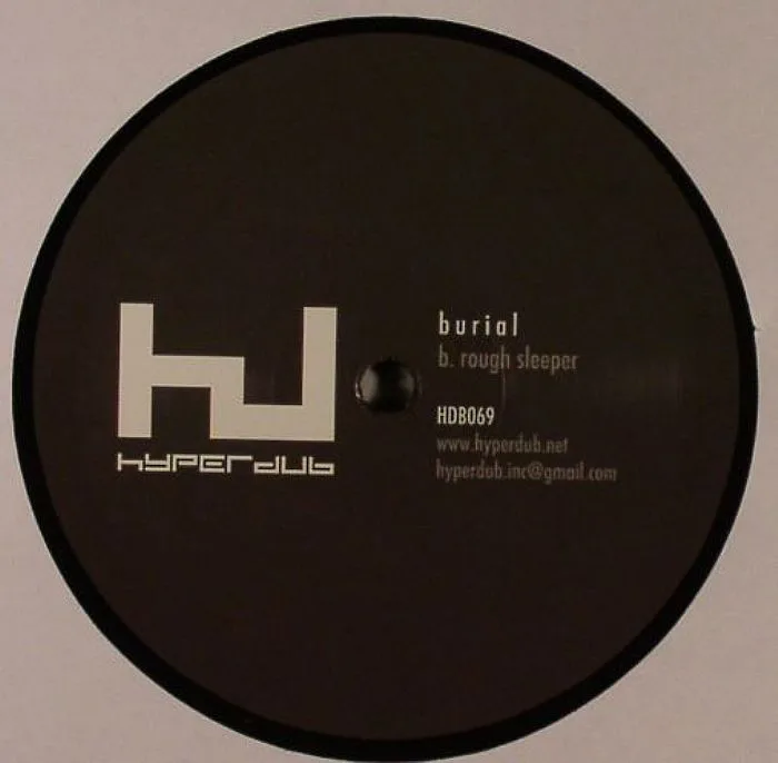 Back cover — BURIAL — Truant aka One / Two