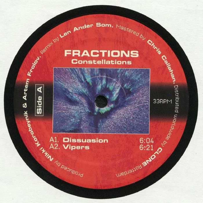 Front cover — FRACTIONS — Constellations