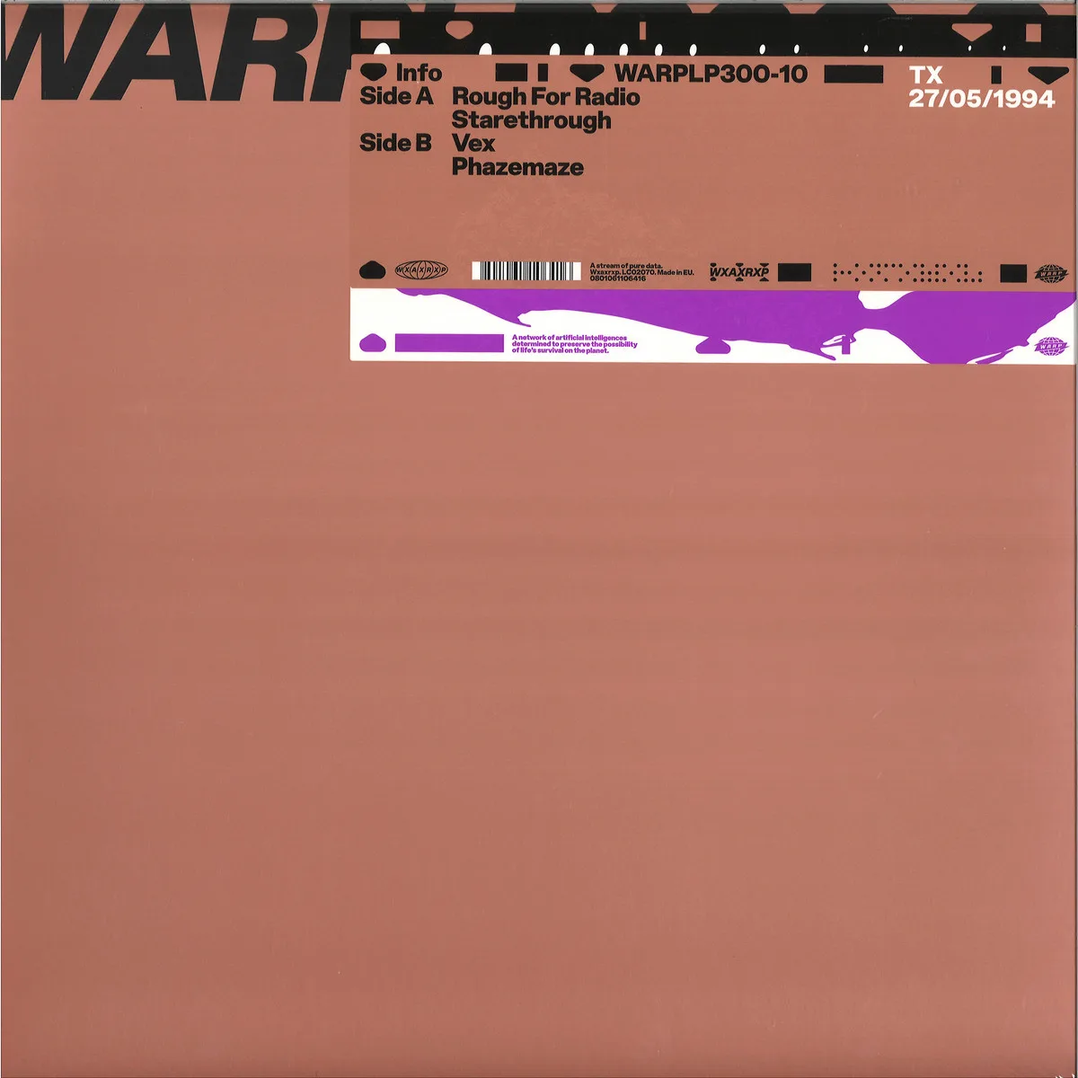 Back cover — Seefeel — Peel Session
