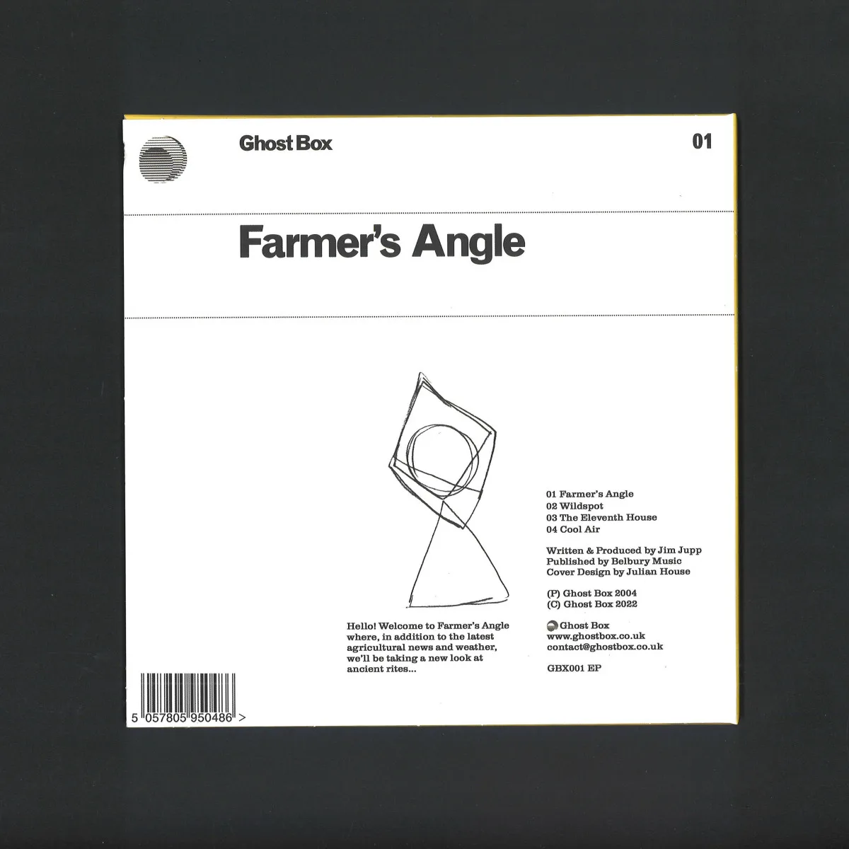 Обратная сторона обложки — Belbury Poly — FARMER'S ANGLE