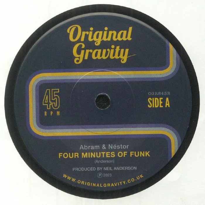 ABRAM & NESTOR / NESTOR ALVAREZ — Four Minutes Of Funk (reissue)