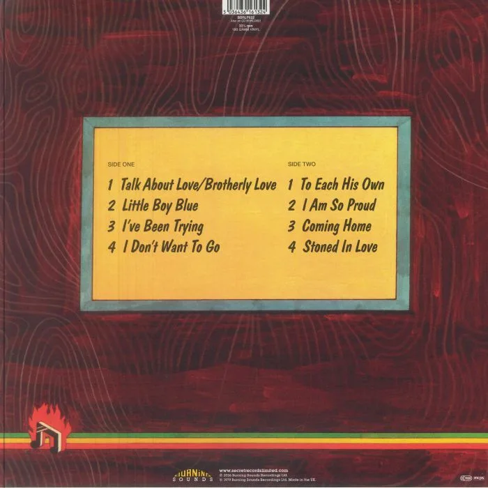 Back cover — Pat KELLY — So Proud (reissue)