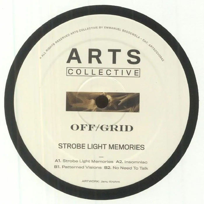 Front cover — OFF / GRID — Strobe Light Memories