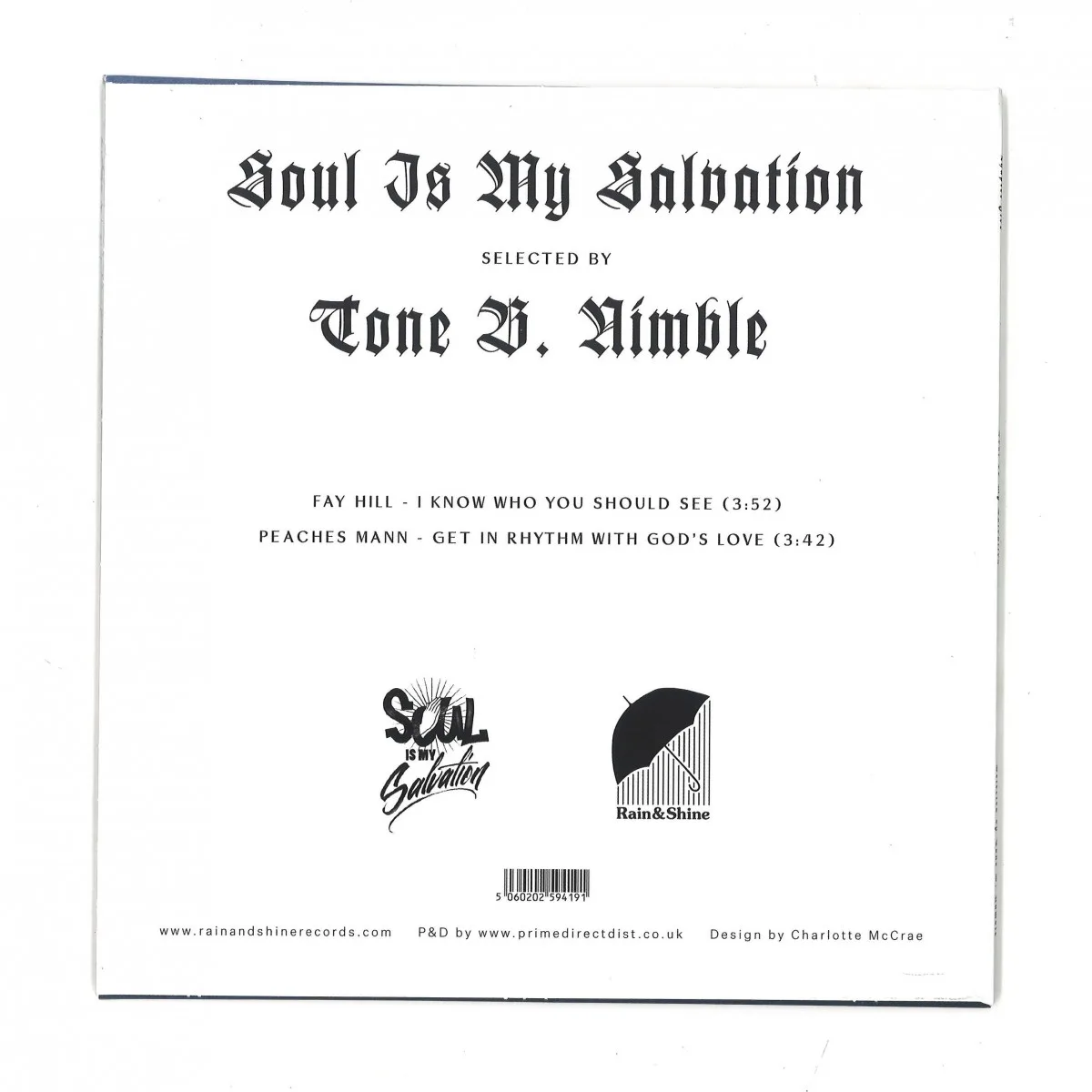 Обратная сторона обложки — Tone B. Nimble — Soul Is My Salvation Chapter 5