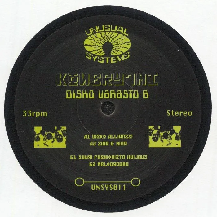 Front cover — KONERYTMI — Disko Varasto B
