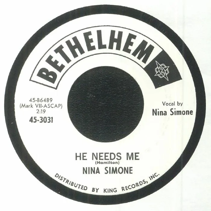 Nina SIMONE — He Needs Me / My Baby Just Cares For Me (reissue)