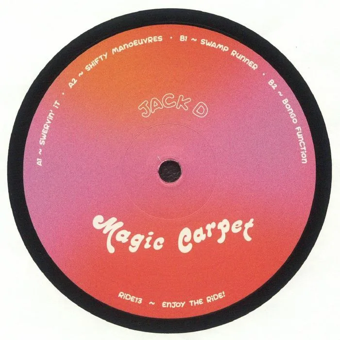 Front cover — JACK D — Bongo Royale EP