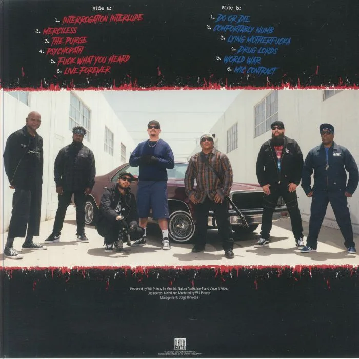 Обратная сторона обложки — BODY COUNT — Merciless