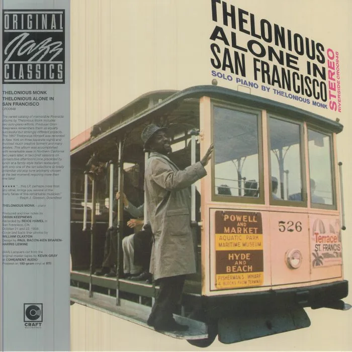 Thelonious MONK — Thelonious Alone In San Francisco (Original Jazz Classics Series)