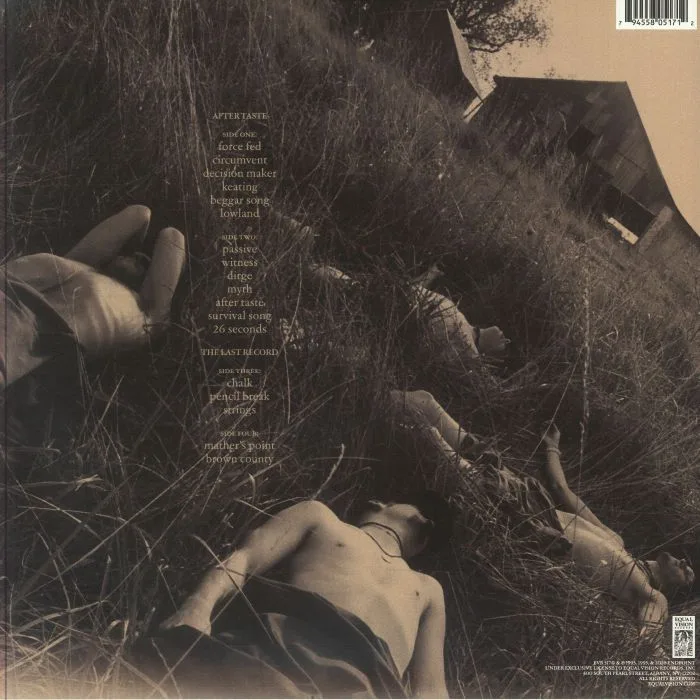 Обратная сторона обложки — ENDPOINT — After Taste (Deluxe Edition)