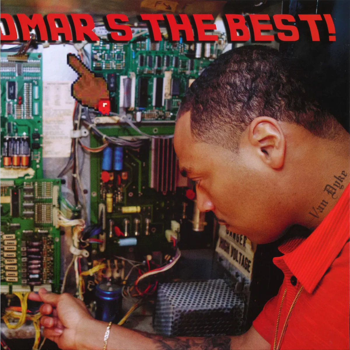 Лицевая сторона обложки — Omar S — The Best LP 4x12"