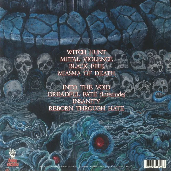 Back cover — TRASTORNED — Into The Void