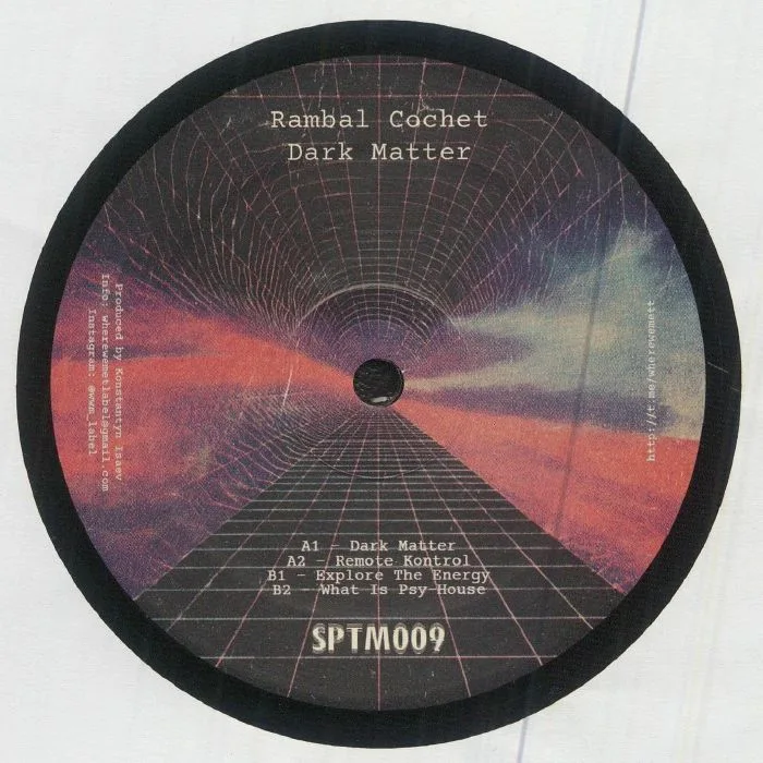 Front cover — RAMBAL COCHET — Dark Matter EP