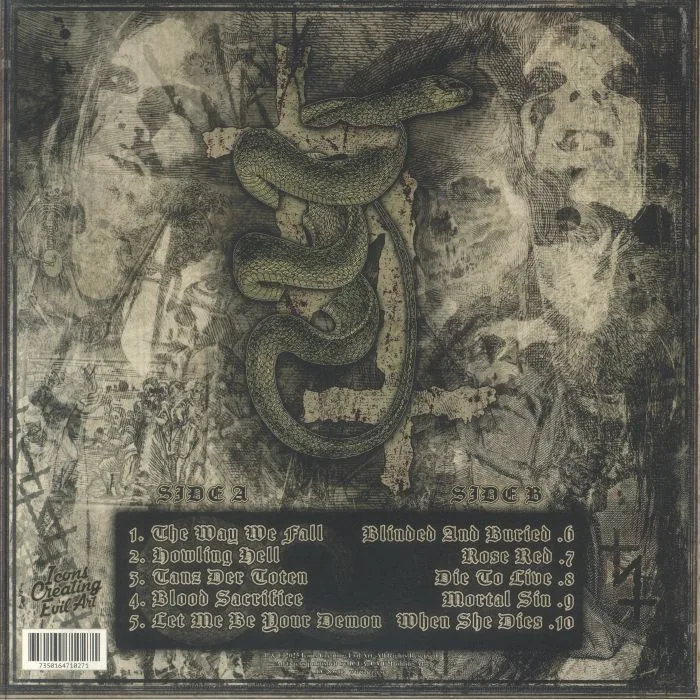 Back cover — SISTER — The Way We Fall