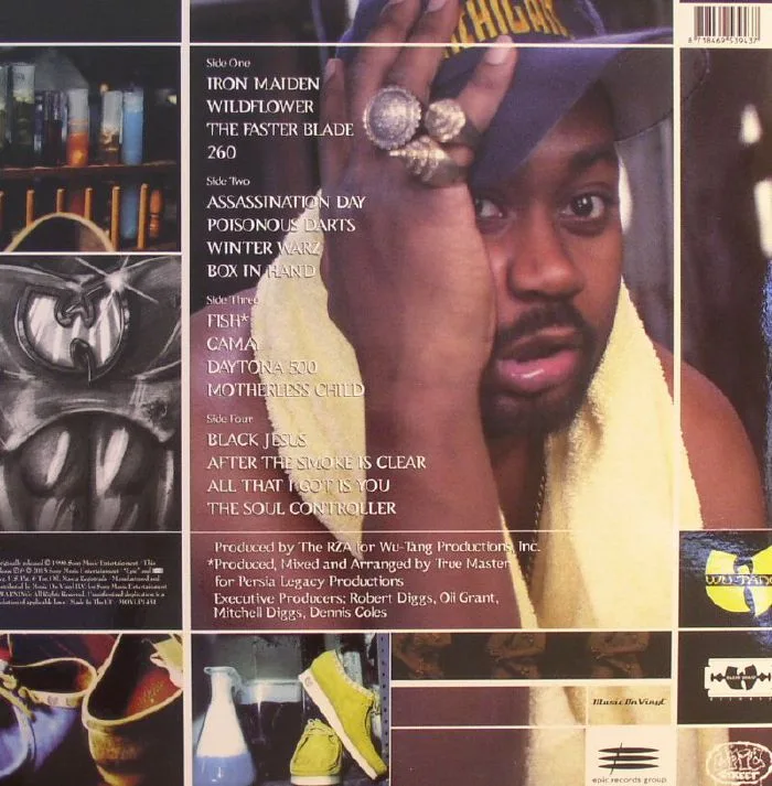 Обратная сторона обложки — GHOSTFACE KILLAH feat RAEKWON / CAPPADONNA — Ironman