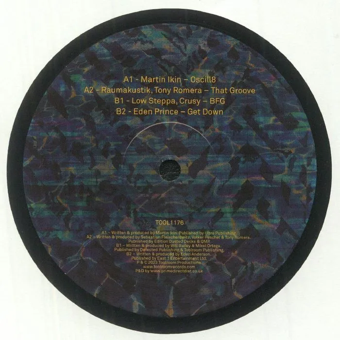 Back cover — Martin IKIN / RAUMAKUSTIK / TONY ROMERA / LOW STEPPA / CRUSY / EDEN PRINCE — Toolroom Sampler Vol 7