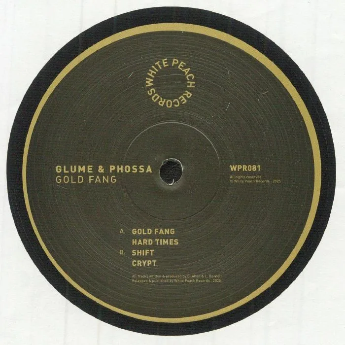 Обратная сторона обложки — GLUME / PHOSSA — Gold Fang