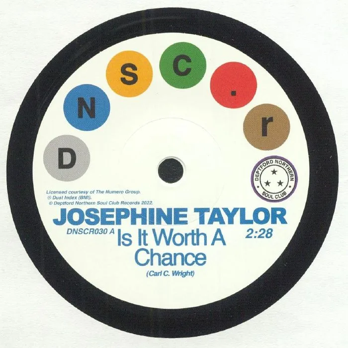 Лицевая сторона обложки — Josephine TAYLOR / KRYSTAL GENERATION — Is It Worth A Chance