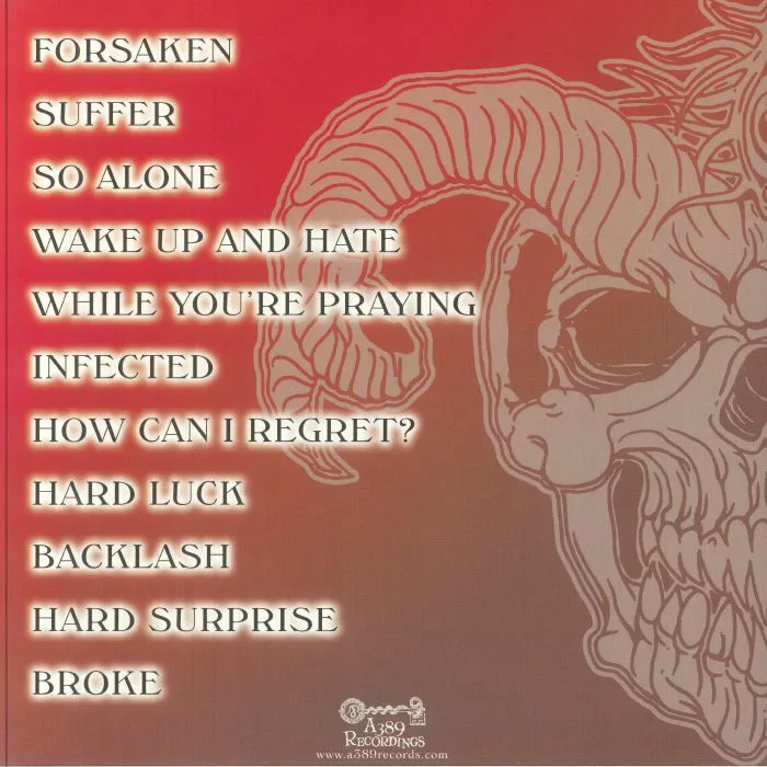 Back cover — 100 DEMONS — In The Eyes Of The Lord (reissue)