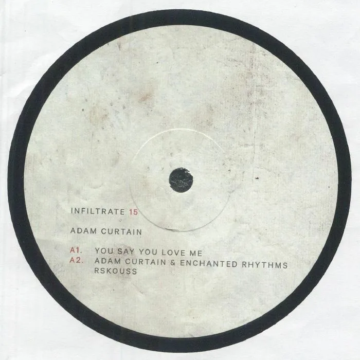 Лицевая сторона обложки — Adam CURTAIN feat ENCHANTED RHYTHMS — You Say You Love Me
