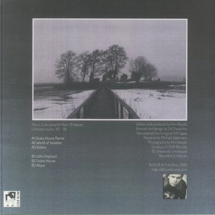 Обратная сторона обложки — MONO JUNK — Mono Junk Presents Mars 31 Heaven Collected Works '93-'95