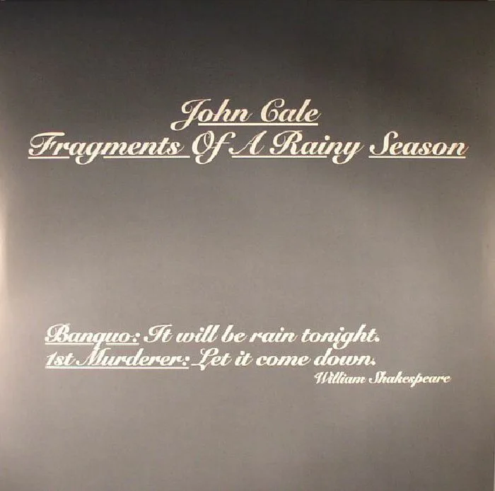 John CALE — Fragments Of A Rainy Season (reissue)