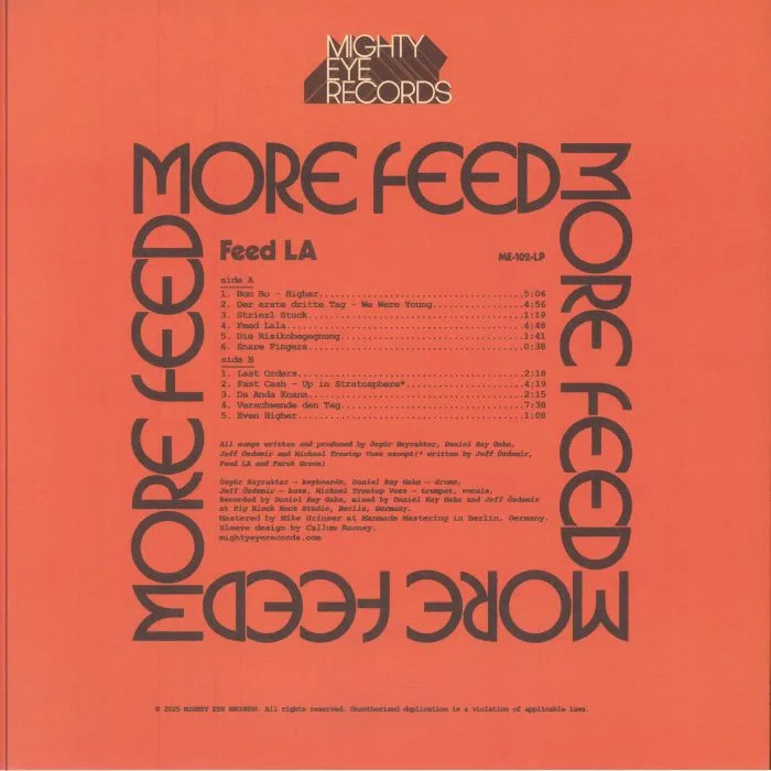 Обратная сторона обложки — FEED LA — More Feed