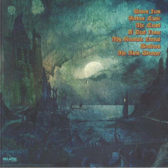 Back cover — TEMPLE OF VOID — The Crawl