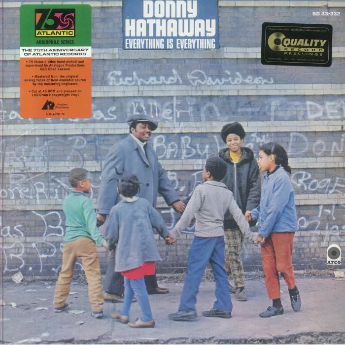 Лицевая сторона обложки — Donny HATHAWAY — Everything Is Everything