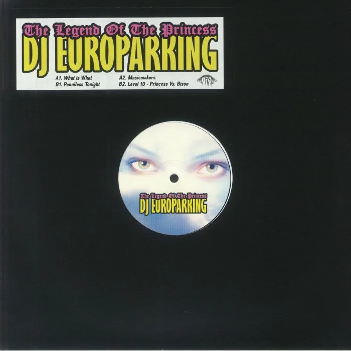 Лицевая сторона обложки — DJ EUROPARKING — The Legend Of The Princess