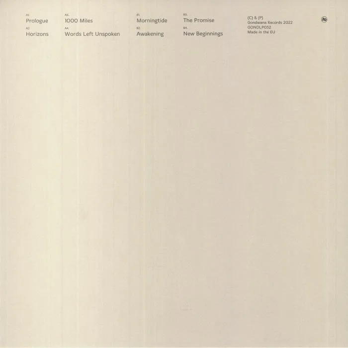Обратная сторона обложки — Jasmine MYRA — Horizons (reissue) (B-STOCK)