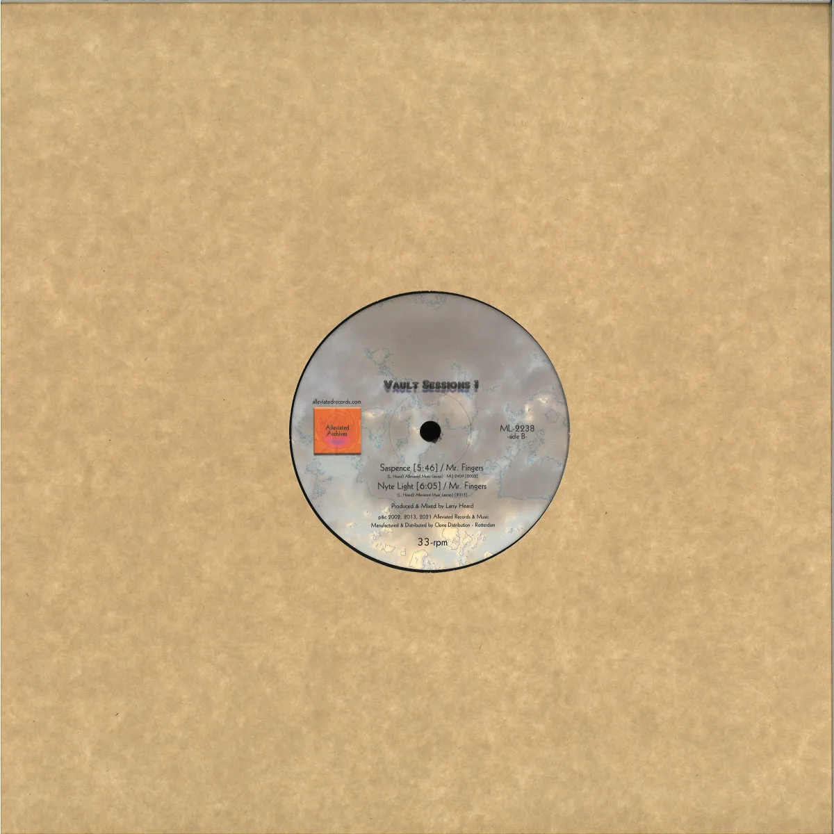 Back cover — Mr. Fingers — Vault Sessions 1