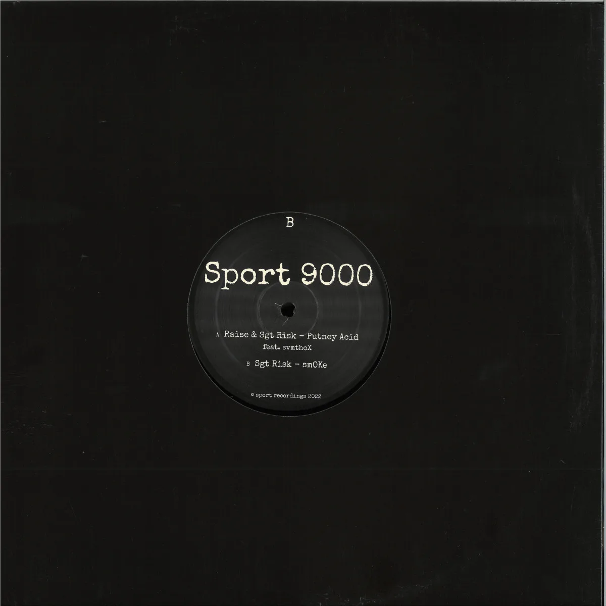 Обратная сторона обложки — Raise&Sgt. Risk — Sport9000