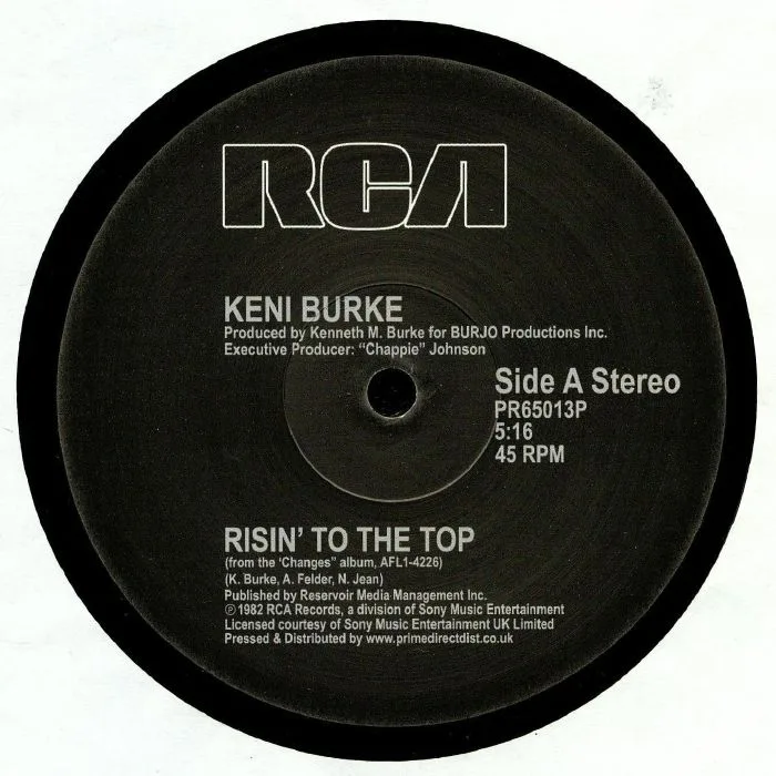 Keni BURKE — Risin' To The Top
