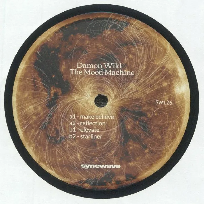 Лицевая сторона обложки — Damon WILD — The Mood Machine