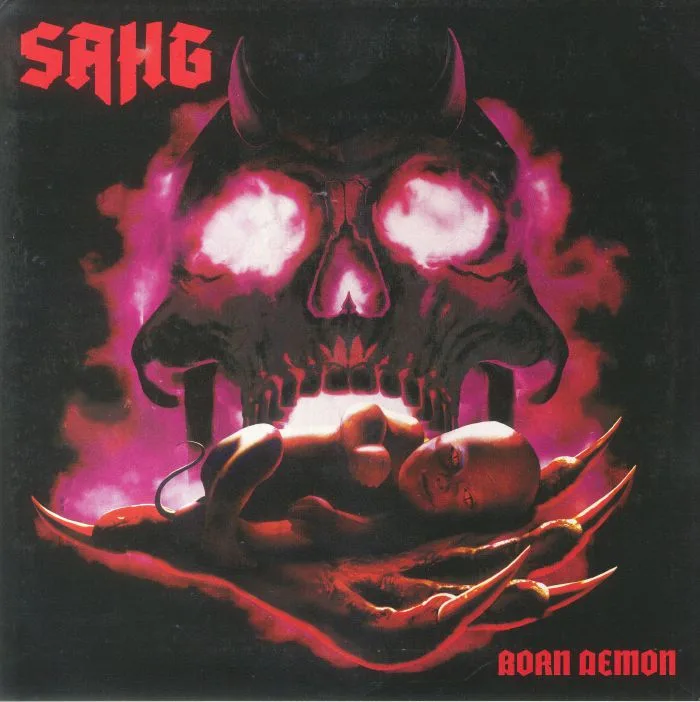 Лицевая сторона обложки — SAHG — Born Demon