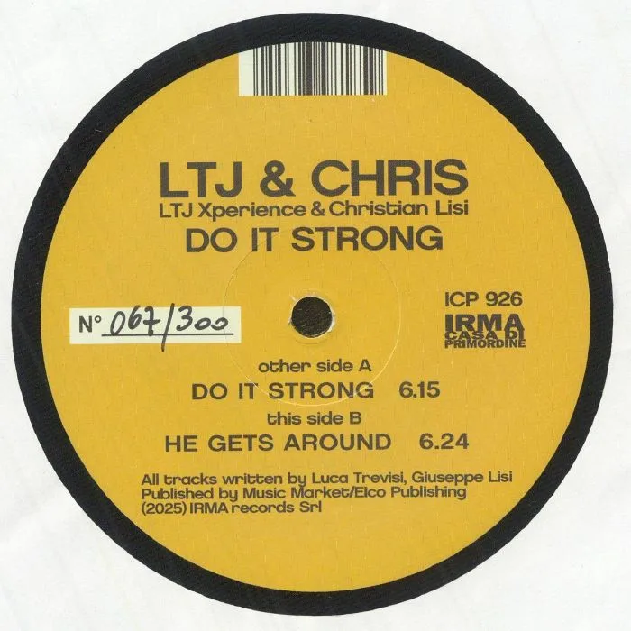 Обратная сторона обложки — LTJ XPERIENCE / CHRISTIAN LISI — Do It Strong