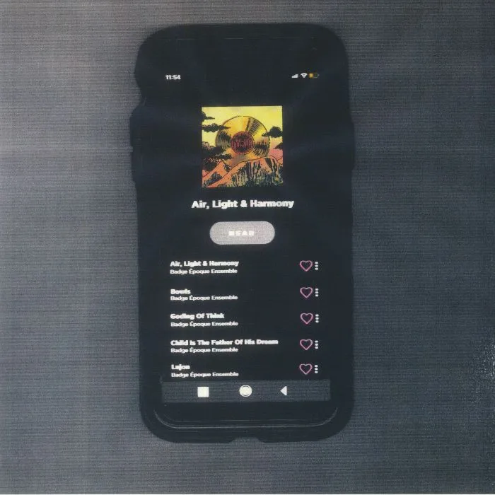 Front cover — BADGE EPOQUE ENSEMBLE — Air Light & Harmony