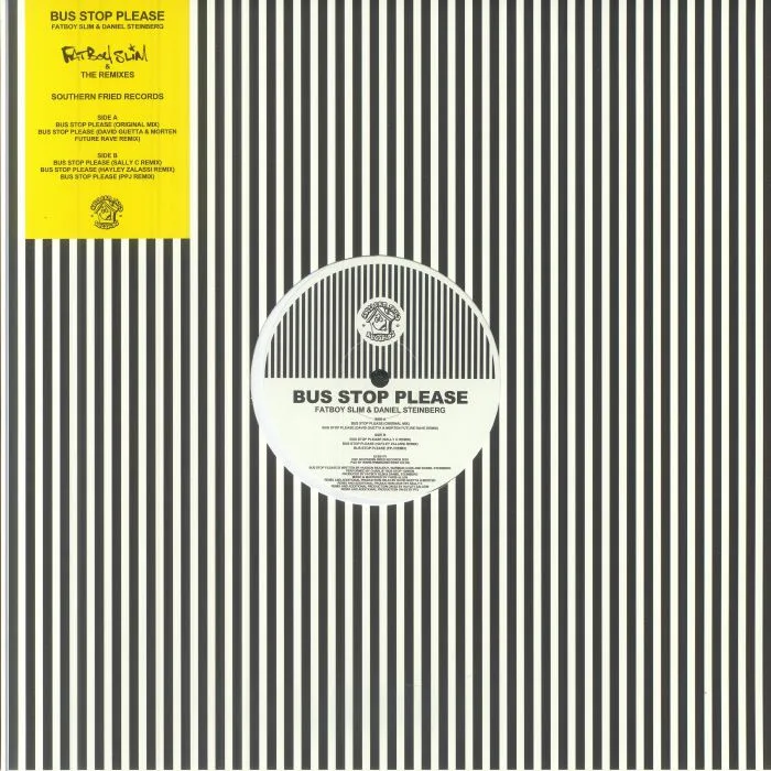Front cover — FATBOY SLIM / DANIEL STEINBERG — Bus Stop Please