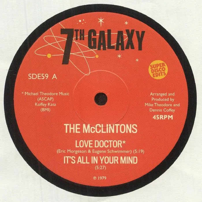 Front cover — The McCLINTONS — Love Doctor