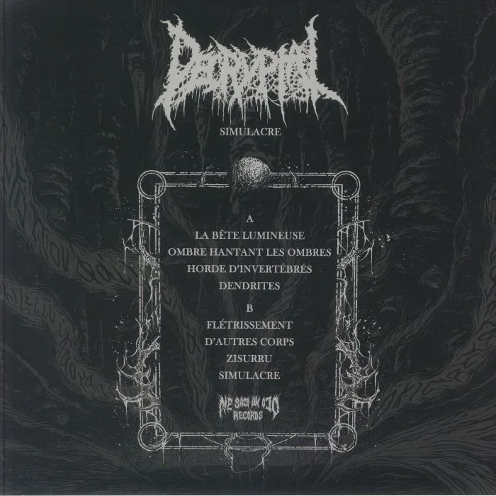 Back cover — DECRYPTAL — Simulacre