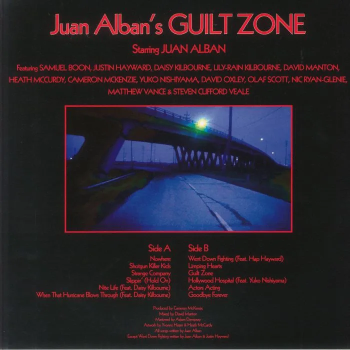 Back cover — Juan ALBAN — Juan Alban's Guilt Zone