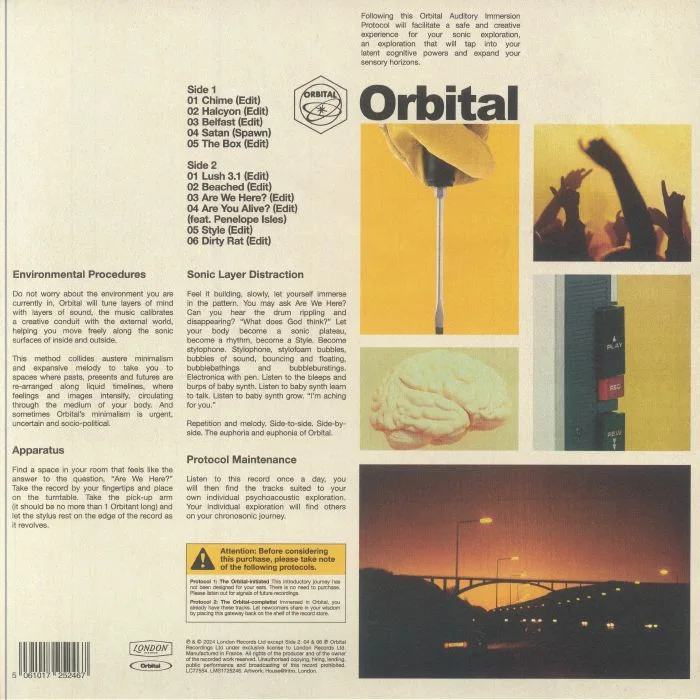Back cover — ORBITAL — A Beginner's Guide