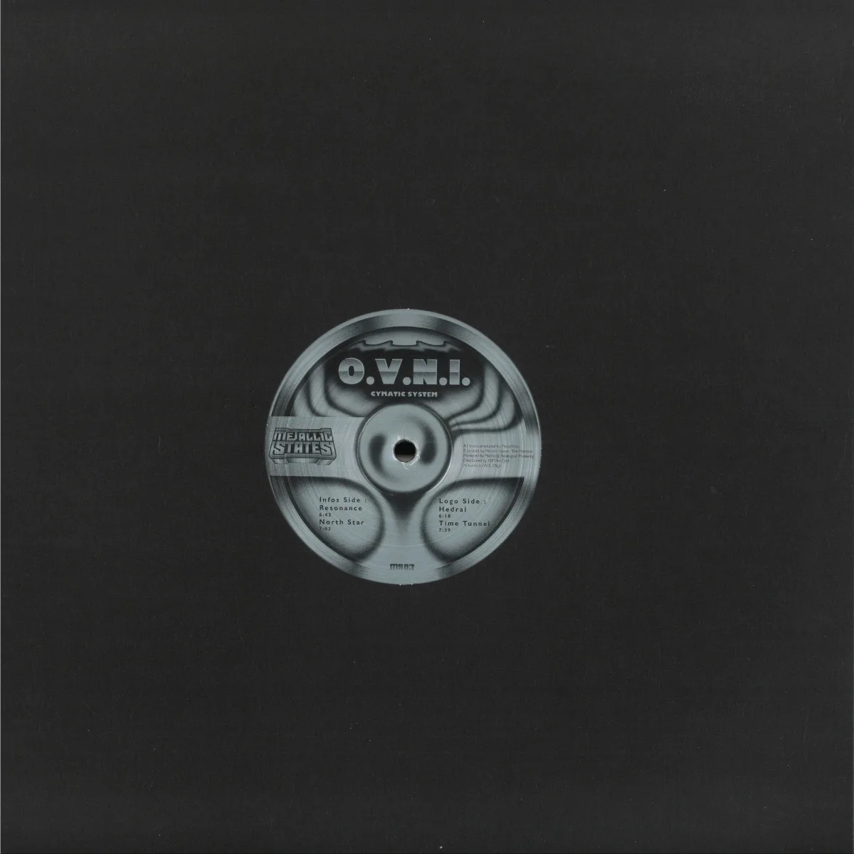 Back cover — O.v.n.i. — Cymatic System