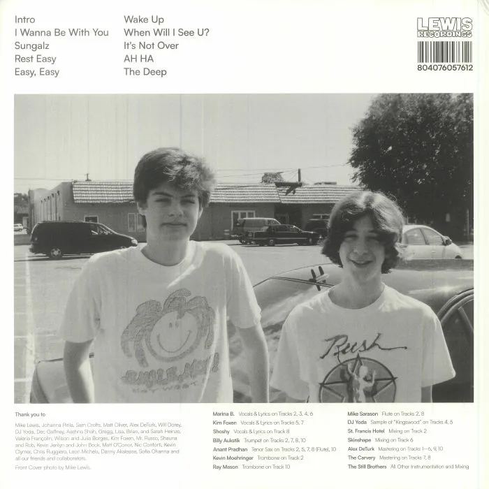 Back cover — The STILL BROTHERS — The Still Brothers EP