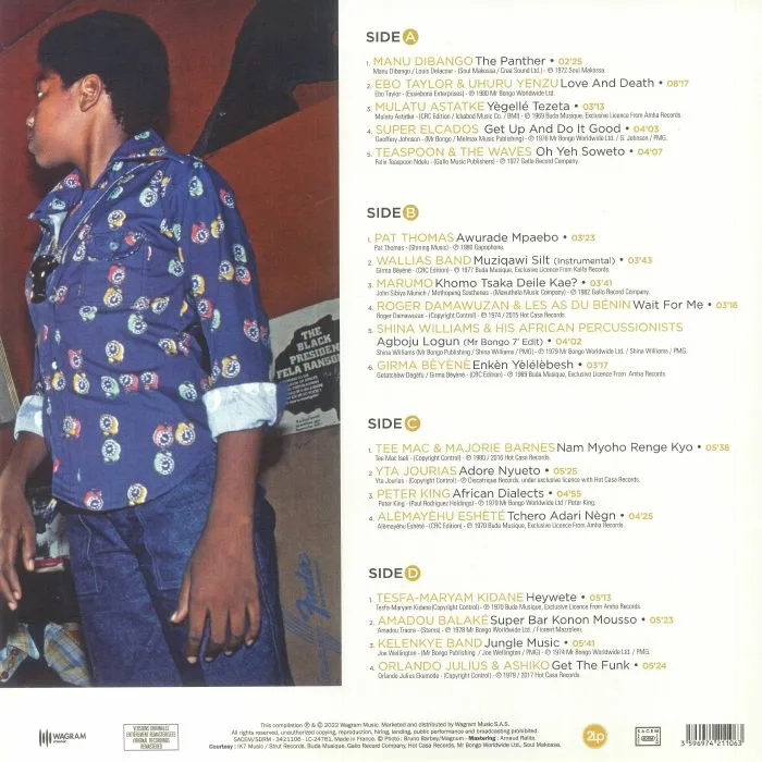 Обратная сторона обложки — VARIOUS — Afrobeat Experience Vol 1