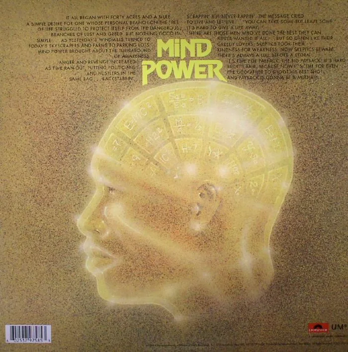 Back cover — James BROWN — The Payback
