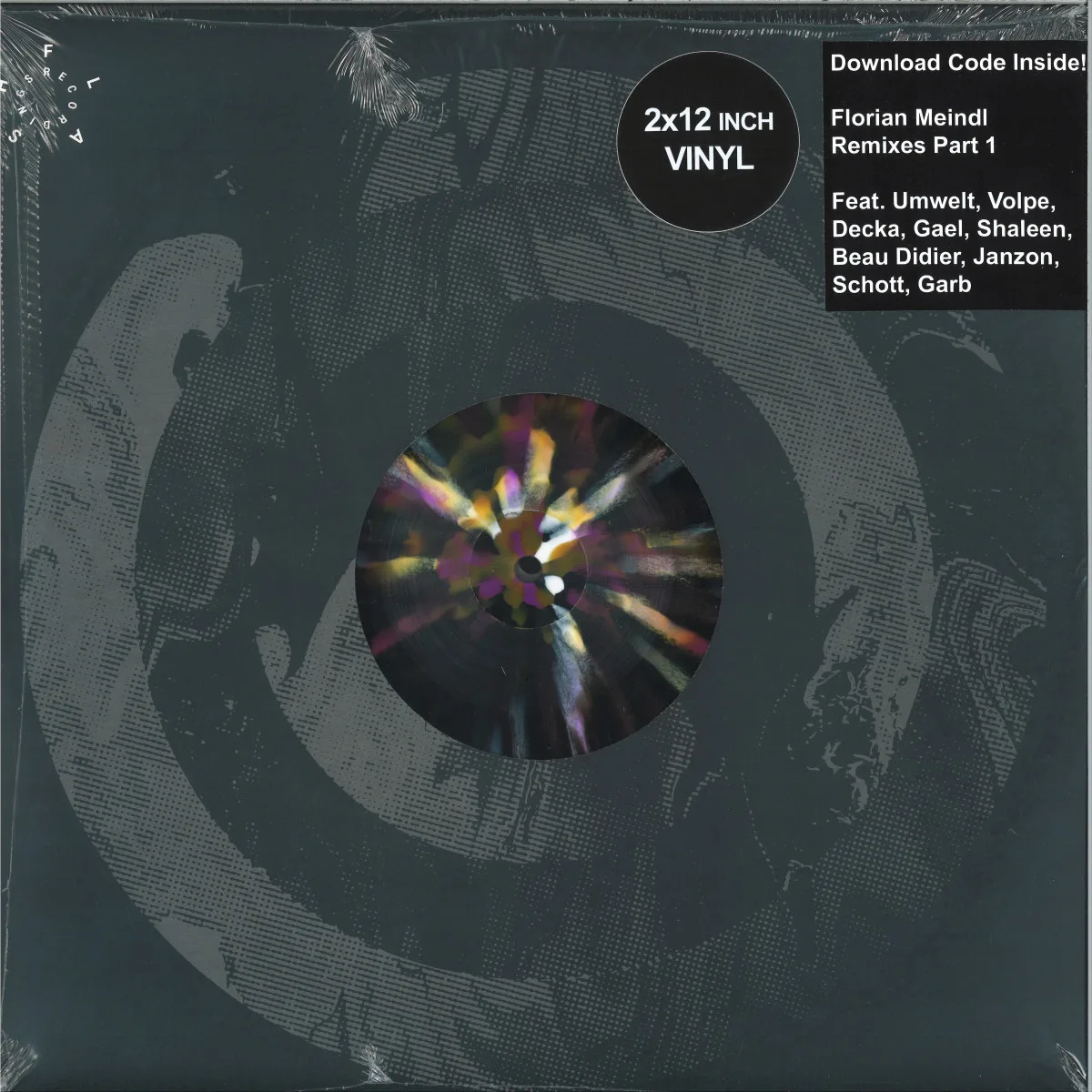 Обратная сторона обложки — Florian Meindl — Remixes Part 1 (2x12")