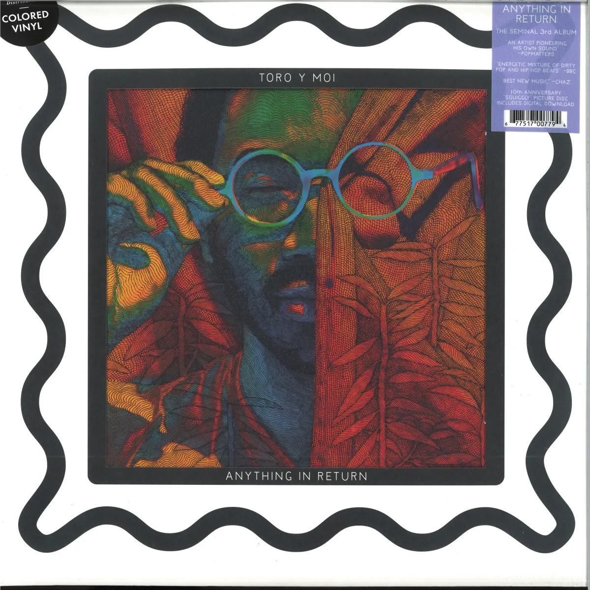 Back cover — Toro Y Moi — Anything In Return LP 2x12"