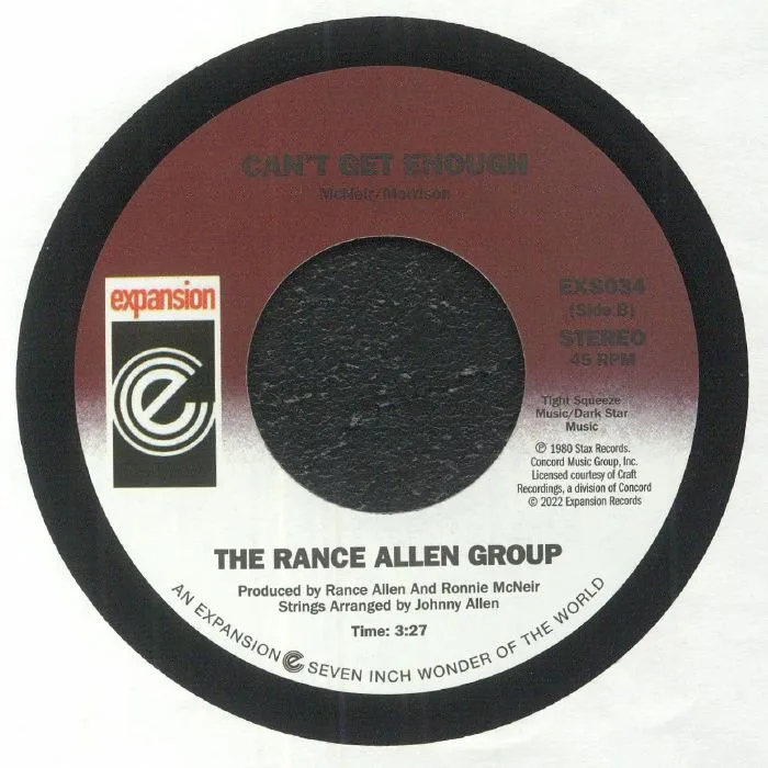 Back cover — The RANCE ALLEN GROUP — I Feel Like Going On